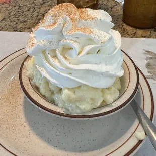 Rice pudding