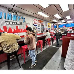 Jimmy&apos;s Gyros &amp; Grill . 20 E Adams St, Chicago, IL  Chicago Style Fast Food .Cool &amp; Fast!