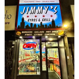 Jimmy&apos;s Gyros &amp; Grill . 20 E Adams St, Chicago, IL  Chicago Style Fast Food .Cool &amp; Fast!