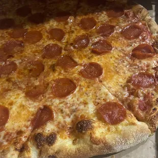 Pepperoni pizza