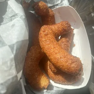 Hushpuppies, overcooked