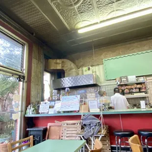 Counter and grill