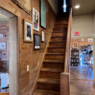 Stairs to???