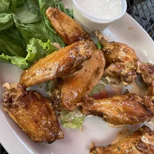 The chicken wings! Love their house made hot sauce!