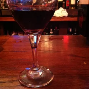 I love the drink variety here. Great neighborhood bar.
