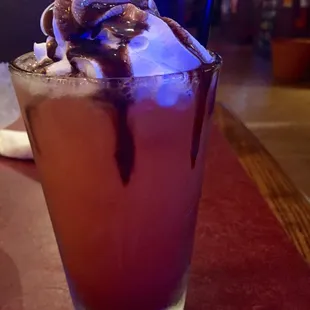 drink, donuts