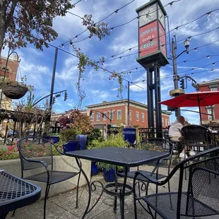 Outdoor seating