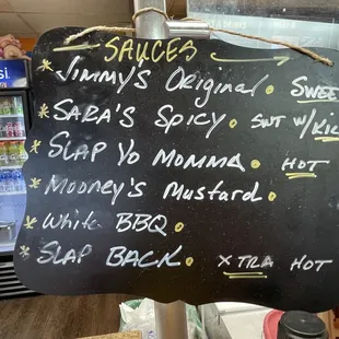 Sauces