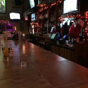 Enjoy a drink at our bar