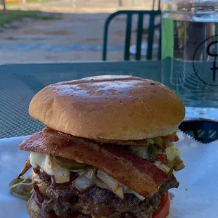 Texas Double Cheeseburger