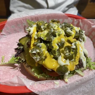 Jalapeo Cheese Burger Combo