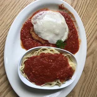 Chicken Parmesan (Wednesday's special)