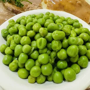 Buttered Peas! Lovely!