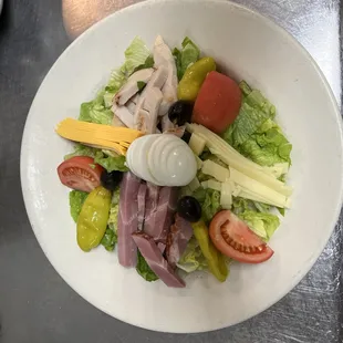 Hearty salad plate