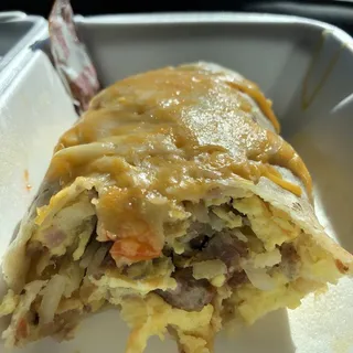 Meat Lovers Burrito