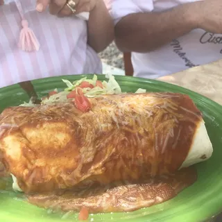 Carne Adovada Burrito
