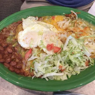 3 Breakfast Enchiladas