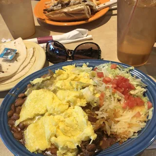 Breakfast Relleno Plate