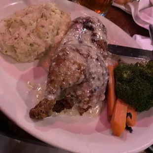 Half Grecian chicken