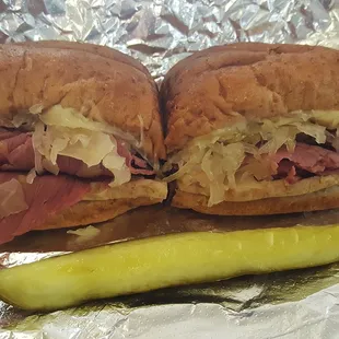 Reuben, 5 bucks.