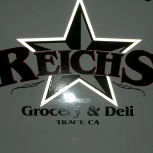 a close up of the logo