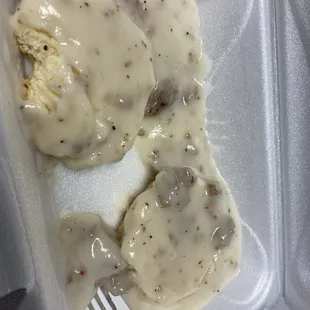 biscuits and gravy 1/2