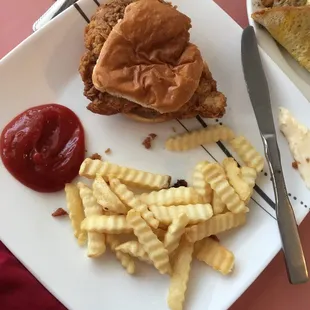 Excellent breaded pork tenderloin.