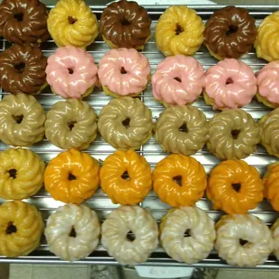 a variety of doughnuts