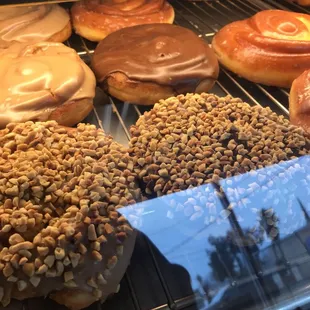 a variety of doughnuts