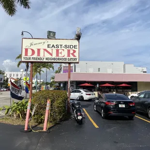 a view of the outside of the restaurant