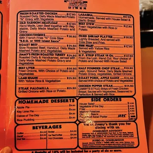 Menu 5/24