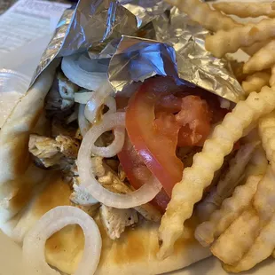 Chicken Gyros