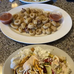 Salad and New Calamari