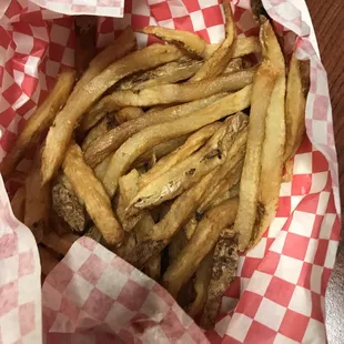 Fresh cut fries?!?!?!= cold, soggy, old