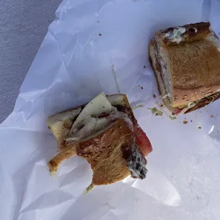 Fried Eggplant Sandwich