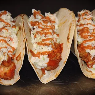 The Kung Pao Shrimp Tacos!! Best in Lakeland!