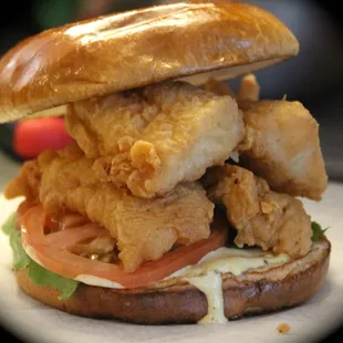 Gulf Grouper Sandwich!!