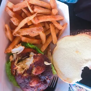 Crab Cake Burger