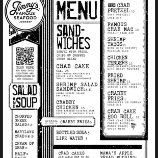 Food Truck Menu