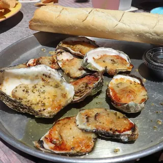 Grilled Gulf Harvest Oysters*