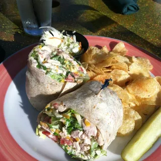 Island Chicken Wrap