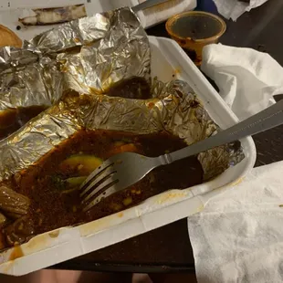 Found a worm in my beef and broccoli