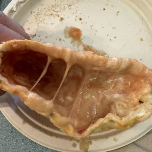 Inside of Cheese Ponza Rotta