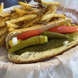 Chicago Dog &amp; Fries