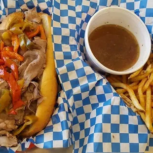 Italian Beef Sandwich