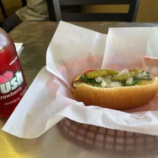 Chicago dog (hot dog)