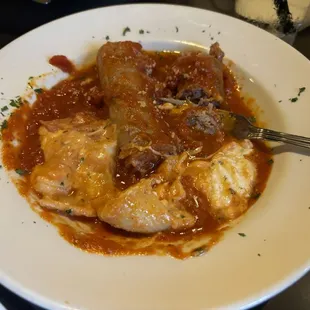 Stuffed shells &amp; sausage....!