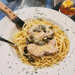 Veal piccata