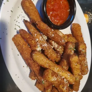 Fried zucchini