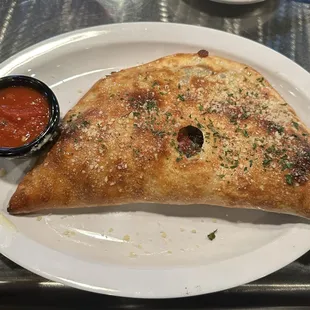 The Works Calzone